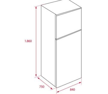 TEKA RTF 15810 İNOX BUZDOLABI
