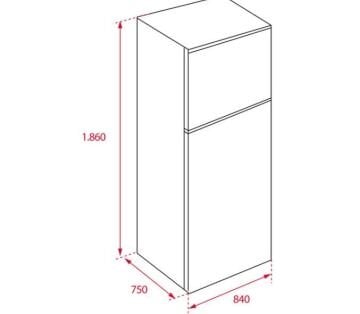 TEKA RTF 15810 İNOX BUZDOLABI