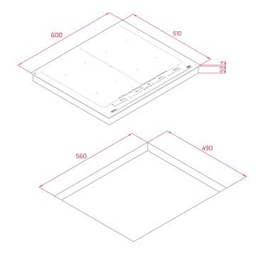 TEKA DİRECTSENSE IZF 68700 MST SİYAH FULL FLEX MASTERSENSE İNDÜKSİYONLU OCAK 60 CM