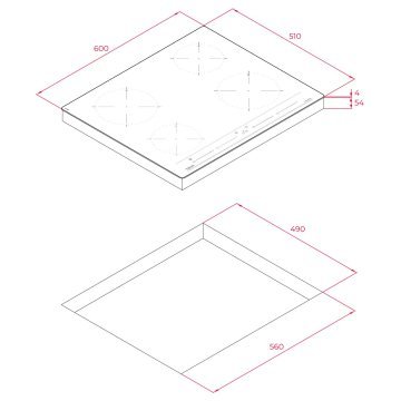 TEKA IZC 64010 BK MSS 60 CM 4 PİŞİRME BÖLMELİ İNDÜKSİYON OCAK VE DİRECT FUNCTİON MULTİSLİDER