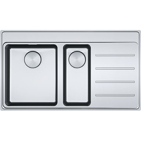 FRANKE MYTHOS MYX 251-86 TPL SAĞ DAMLALIKLI MYTHOS İNOX EVİYE