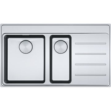 FRANKE MYTHOS MYX 251-86 TPL SAĞ DAMLALIKLI MYTHOS İNOX EVİYE