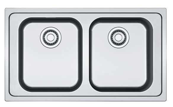 FRANKE SRX 620-86 ÇELİK EVİYE