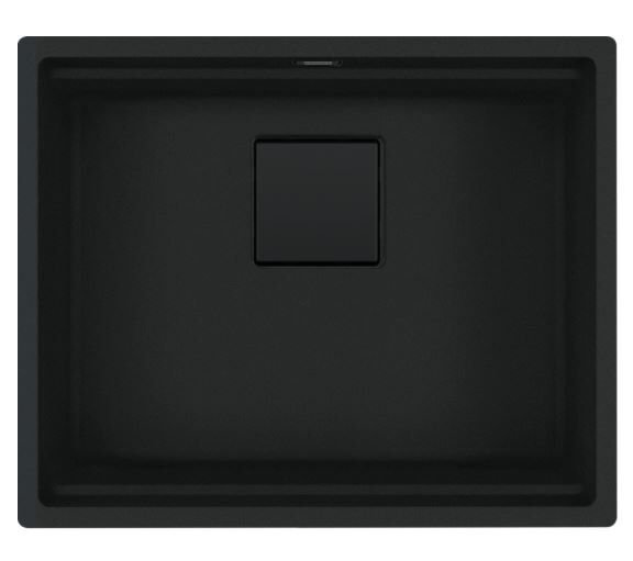 FRANKE KNG 110 - 52 Matt Black TEZGAH ALTI EVİYE