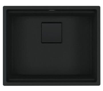 FRANKE KNG 110 - 52 Matt Black TEZGAH ALTI EVİYE