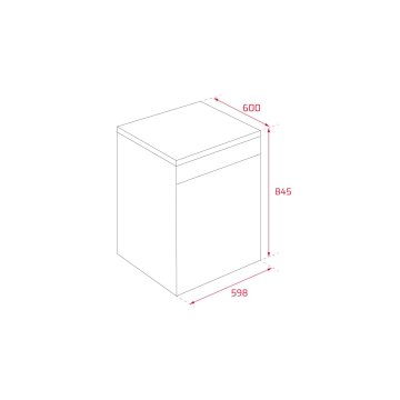 TEKA DFS 76850 14 YER AYARI VE ÜÇÜNCÜ MULTİFLEX3 TEPSİ İÇİN PREMİUMCARE SERİSİ 60 CM BAĞIMSIZ BULAŞIK MAKİNESİ