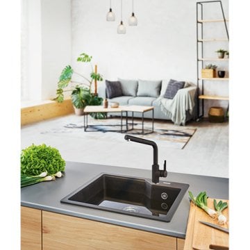 FRANKE URBAN DOCCİA NERO ARMATÜR