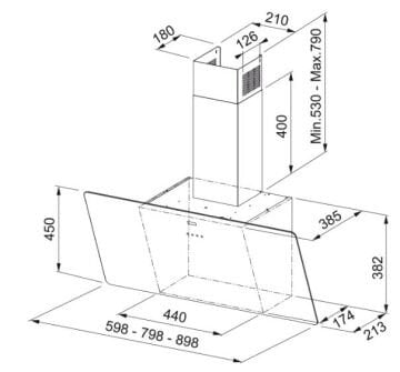 FRANKE FPJ 915 V BK A/900 90 CM DAVLUMBAZ