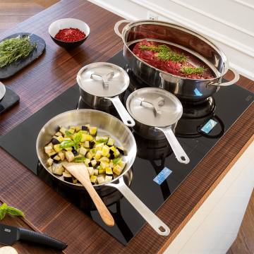 FRANKE MYTHOS FMY 658 I FB BK BLACK GLASS MYTHOS İNDÜKSİYONLU OCAK