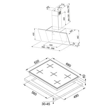 FRANKE 2Lİ ANKASTRE SET