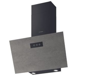 FRANKE FABER GRES LG 60 cm Siyah/Light Grey Porselen DAVLUMBAZ