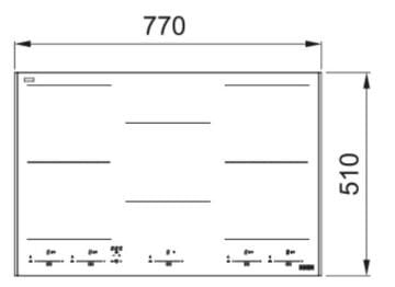 FRANKE FMY 805 I F KL GD Gold İNDÜKSİYONLU OCAK