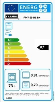 FRANKE FMY 99 HS BK BLACK+BLACK FRAME MYTHOSBUHARLI ANKASTRE FIRIN