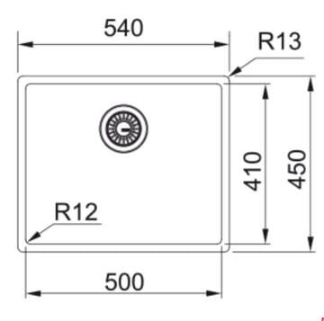 FRANKE BXM 210/110-50 Copper ÇELİK EVİYE