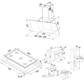 FRANKE FPJ 915 V BK/SS DAVLUMBAZ FHNG 905 4G TC BK C OCAK FSM 86 H XS FIRIN SİYAH/İNOX ANKASTRE SET