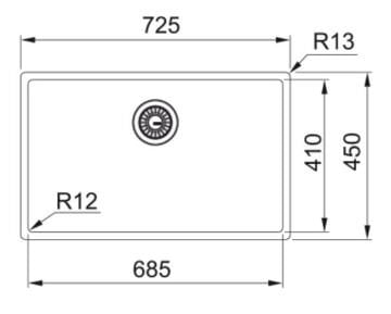 FRANKE BXM 210/110-68 Copper ÇELİK EVİYE