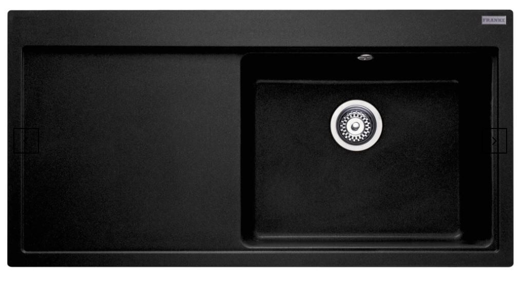 FRANKE MTG 611-100 SOL DALALIKLI Nero GRANİT EVİYE