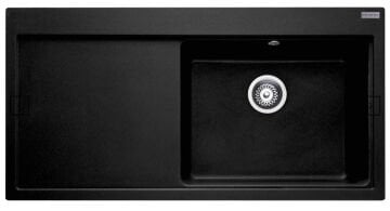 FRANKE MTG 611-100 SOL DALALIKLI Nero GRANİT EVİYE