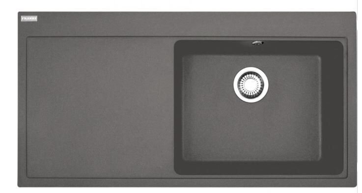 FRANKE MTG 611-100 SOL DAMLALIKLI Stone Grey EVİYE