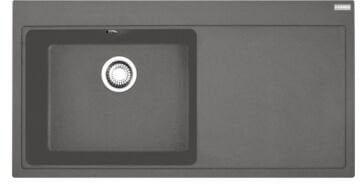 FRANKE MTG 611-100 SAĞ DAMLALIKLI Stone Grey GRANİT EVİYE