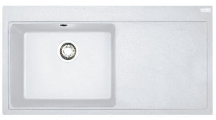 FRANKE MTG 611-100 SAĞ DAMLALIKLI  Bianco GRANİT EVİYE