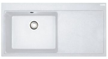 FRANKE MTG 611-100 SAĞ DAMLALIKLI  Bianco GRANİT EVİYE