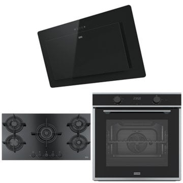FRANKE FNO 905 BK BLACK GLASS MARİS NERO DAVLUMBAZ FHCR 905 4G TC HE BK C BLSCK GLASS MYTHOS OCAK FMA 86 H XS MARİS FIRIN ANKASTRE SET