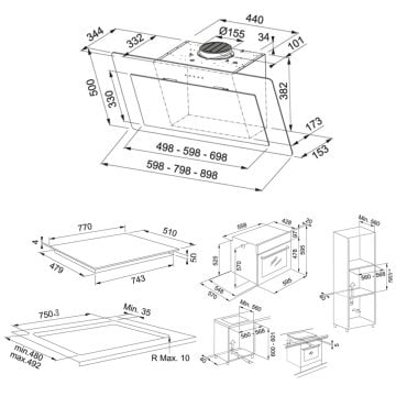 FRANKE FNO 905 BK BLACK GLASS MARİS NEO DAVLUMBAZ FMA 804 I F BK BLACK GLASS MARİS İNDÜKSİYONLU OCAK FMA 86 H XS BLACK GLASS /İNOX MARİS FIRIN ANKASTRE SET