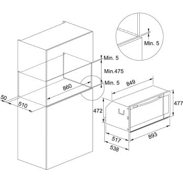 FRANKE FMXO 86 S XS İNOX 90 CM ANKASTRE FIRIN