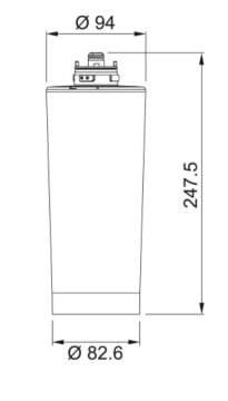FRANKE Maris Slim Clear Water Filtre