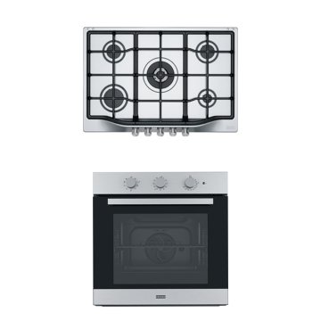 FRANKE FHTL 755 4G TC XS  C OCAK FSL 82 H XS FIRIN 2Lİ İNOX ANKASTRE SET​