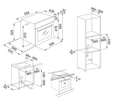 TEŞHİR FRANKE FSL 86 H BK FIRIN