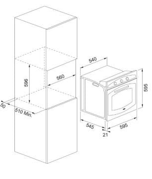 TEŞHİR FRANKE FCO 86 H FIRIN