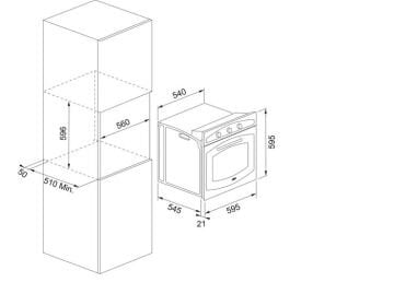 TEŞHİR FRANKE FCO 86 H KREM FIRIN