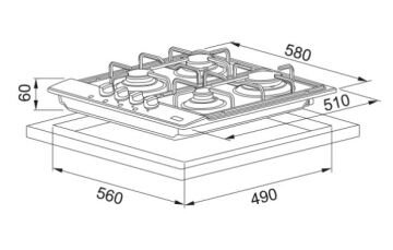 TEŞHİR FRANKE FHNL 604 4G XS E OCAK
