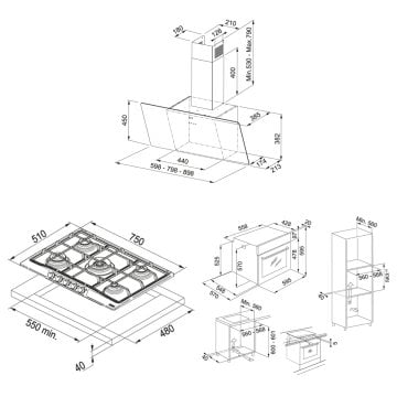 FRANKE FPJ 915 V BK A DAVLUMBAZ FHTL 755 4G TC XS C OCAK FSL 86 H BK FIRIN ANKASTRE SET