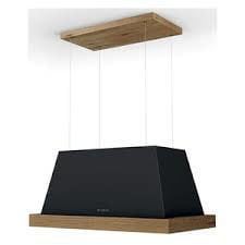 FRANKE FABER THEA ISOLA EV8 DG MATT F80 SC MAT KOYU GRİ ADA TİPİ AHŞAP ÇERÇEVELİ DAVLUMBAZ