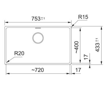 FRANKE MRG 110-72 OYSTER EVİYE+ARMATÜR+SABUNLUK SETİ