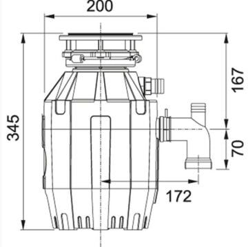 TEŞHİR FRANKE TE-50 ÇÖP ÖĞÜTÜCÜ