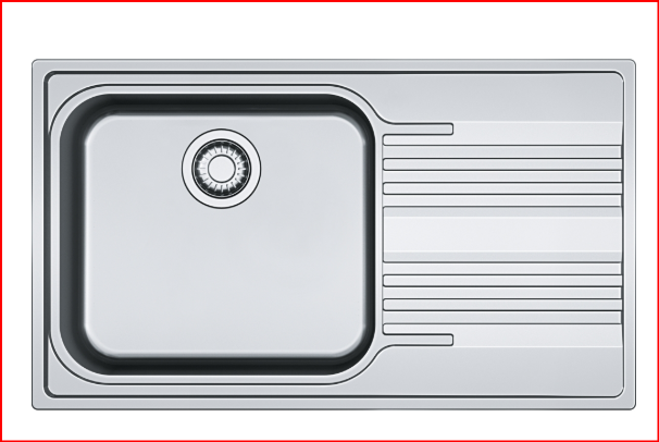 FRANKE SRX 611-86 LB SAĞ DAMLALIKLI EVİYE