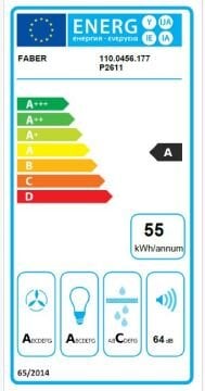 FRANKE FABER CHLOE EV8+ OB A70 ESKİTME PİRİNÇ DUVAR TİPİ DAVLUMBAZ