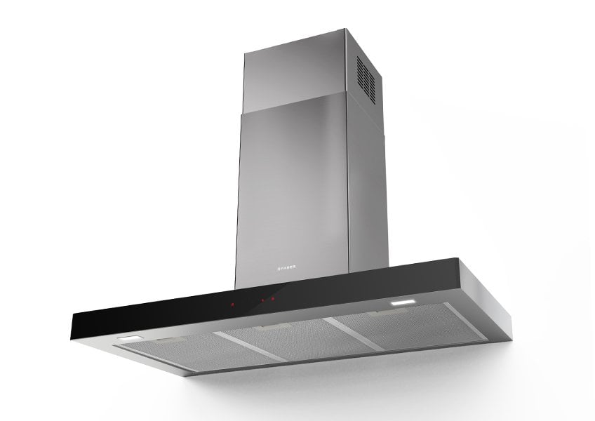 FRANKE FABER SMART X/V/A90 PASLANMAZ ÇELİK/CAM STİLO DAVLUMBAZ