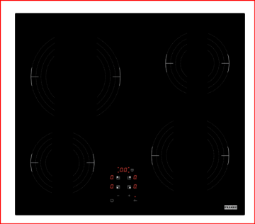 FRNAKE FRSL 604 C T BK ELEKTRİKLİ OCAK