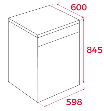 TEKA DFS 264DX SOLO BULAŞIK MAKİNESİ