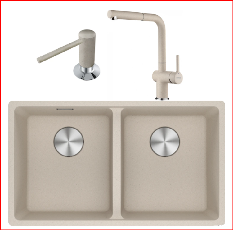 FRANKE MARIS MRG 120-35-35 SAHARA KAMPANYALI GRANİT EVİYE SETİ