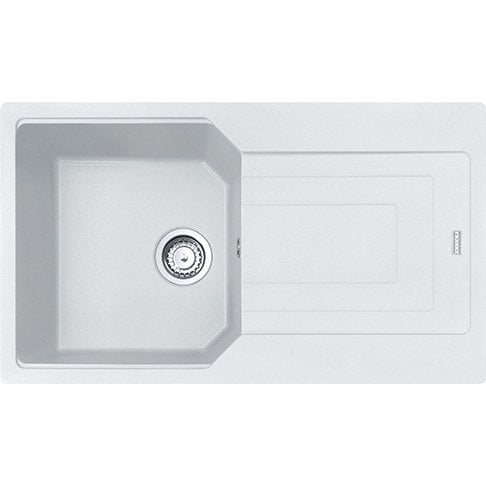 FRANKE UBG 611-86 URBAN 86 CM TEZGAH ÜSTÜ BİANCO GRANİT EVİYE