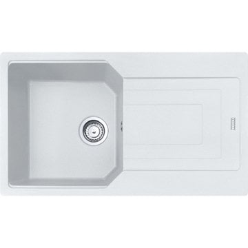 FRANKE UBG 611-86 URBAN 86 CM TEZGAH ÜSTÜ BİANCO GRANİT EVİYE