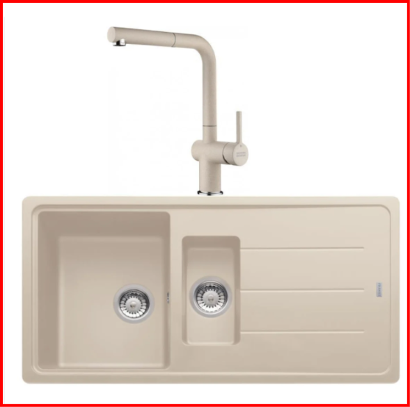 FRANKE KAMPANYALI  BASIS BFG 651 1,5 GÖZLÜ SAHARA GRANİT EVİYE