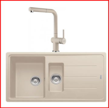 FRANKE KAMPANYALI  BASIS BFG 651 1,5 GÖZLÜ SAHARA GRANİT EVİYE