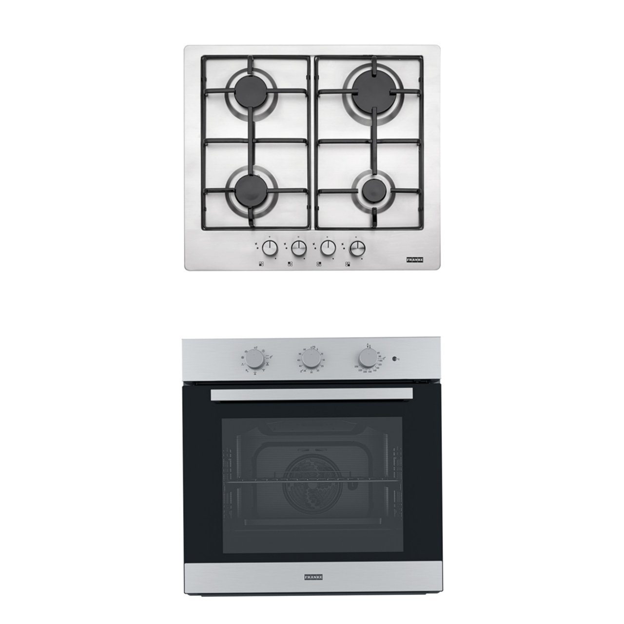 FRANKE 604 4G X E OCAK FSL 82 H XS FIRIN İNOX ANKASTRE SET